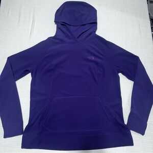 The North Face Women's XL Purple Fleece Hoodie Polartec Lightweight Warm